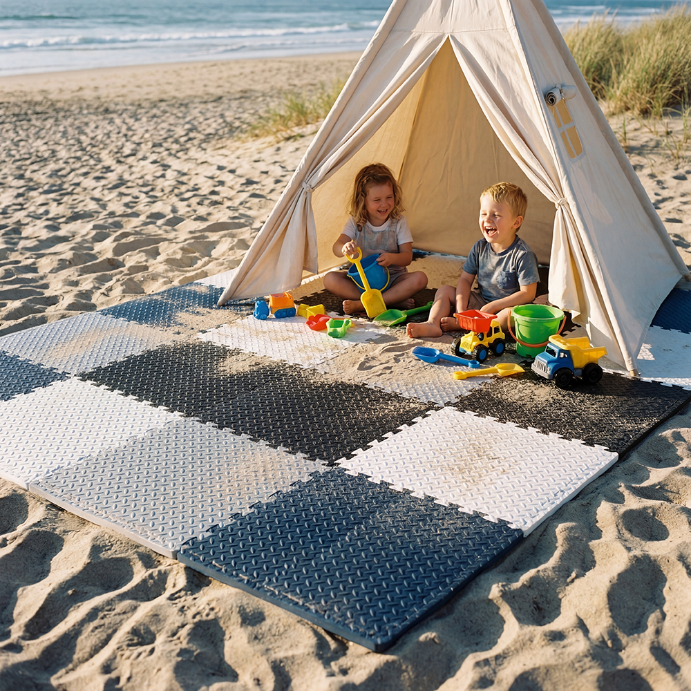 8Pcs/16Pcs 30x30x1cm Baby Puzz - đánh giá và giá Kids Outdoor Water Play Table