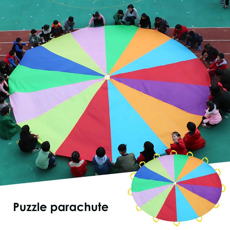 Rainbow Parachute For Kids Spo - đánh giá và giá Kids Outdoor Umbrella