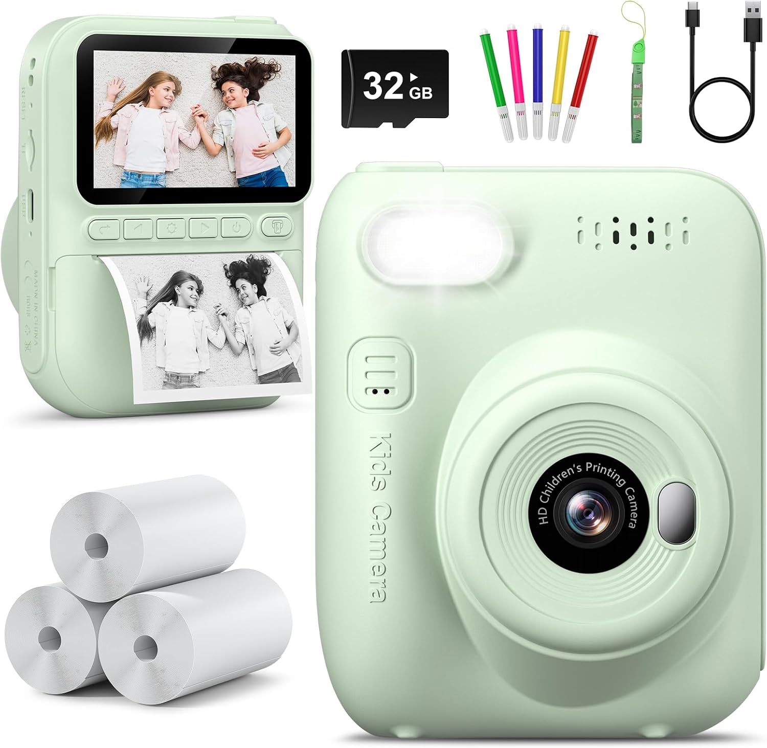 Instant Print Kids Camera, Por - đánh giá và giá Kids Outdoor Gifts