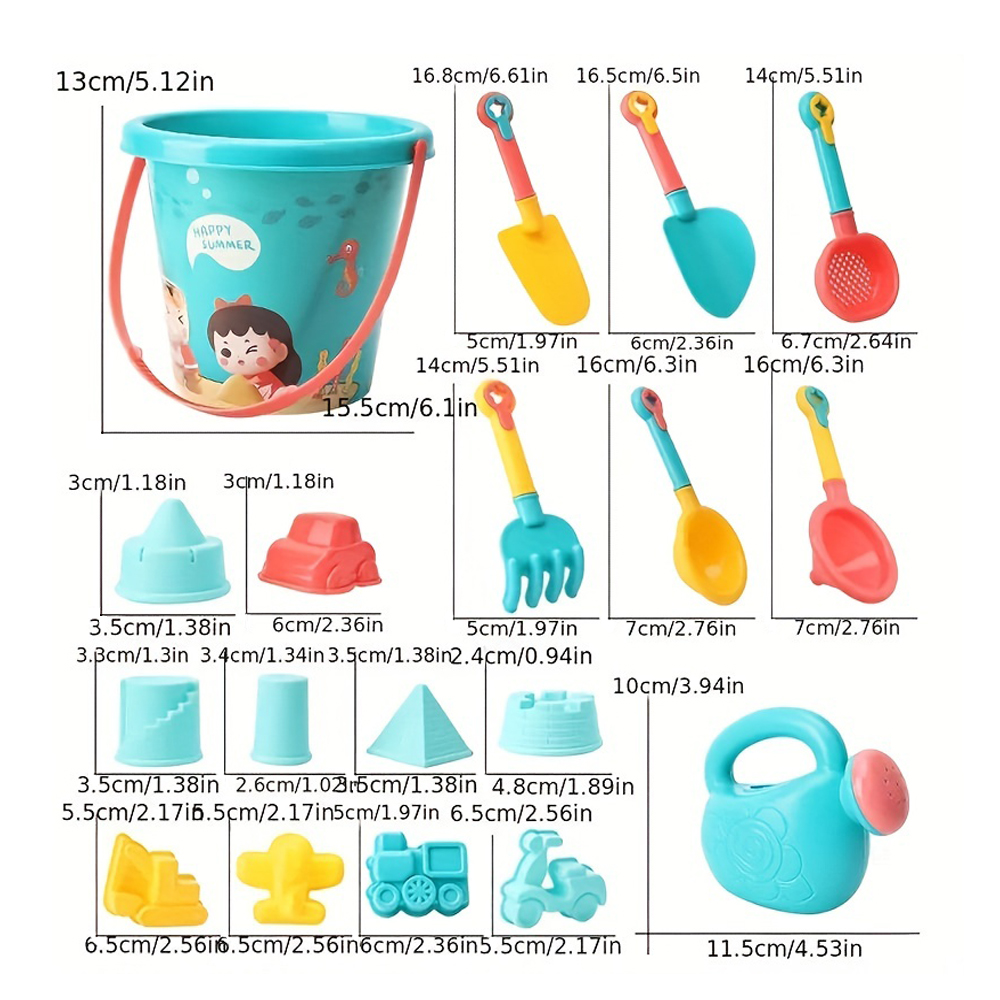 18PCS Beach Sand Toy Set, Dura - đánh giá và giá Kids Outdoor Water Play