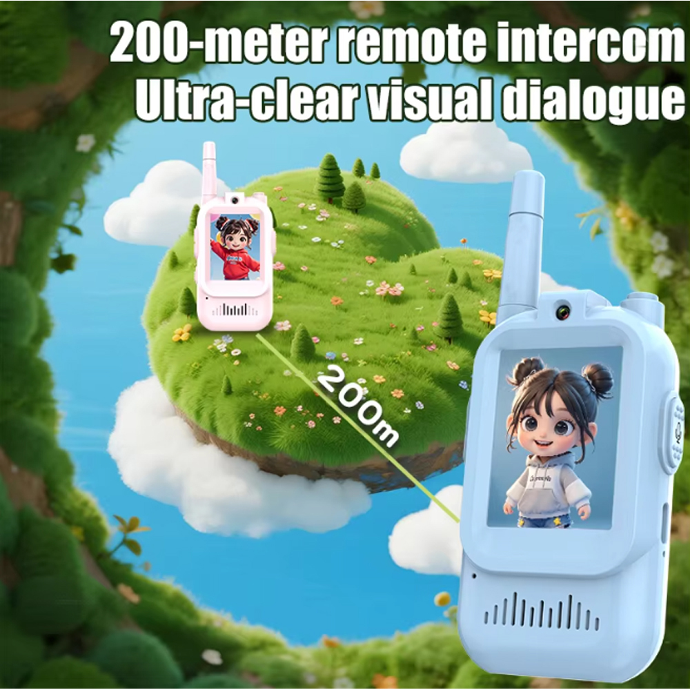 2PCS Video Walkie Talkies Mini - đánh giá và giá Kids Outdoor Voices