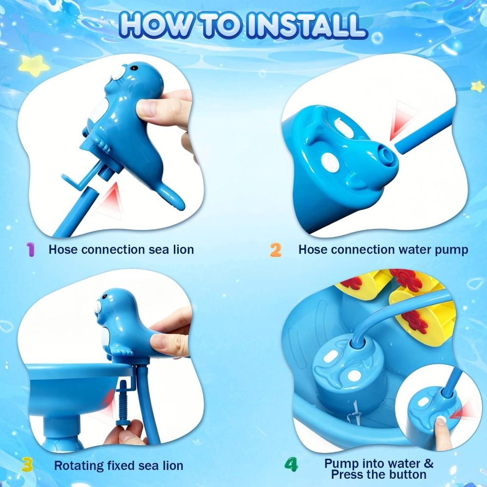Portable No-Drill Water Table  - đánh giá và giá Kids Outdoor Water Play Table