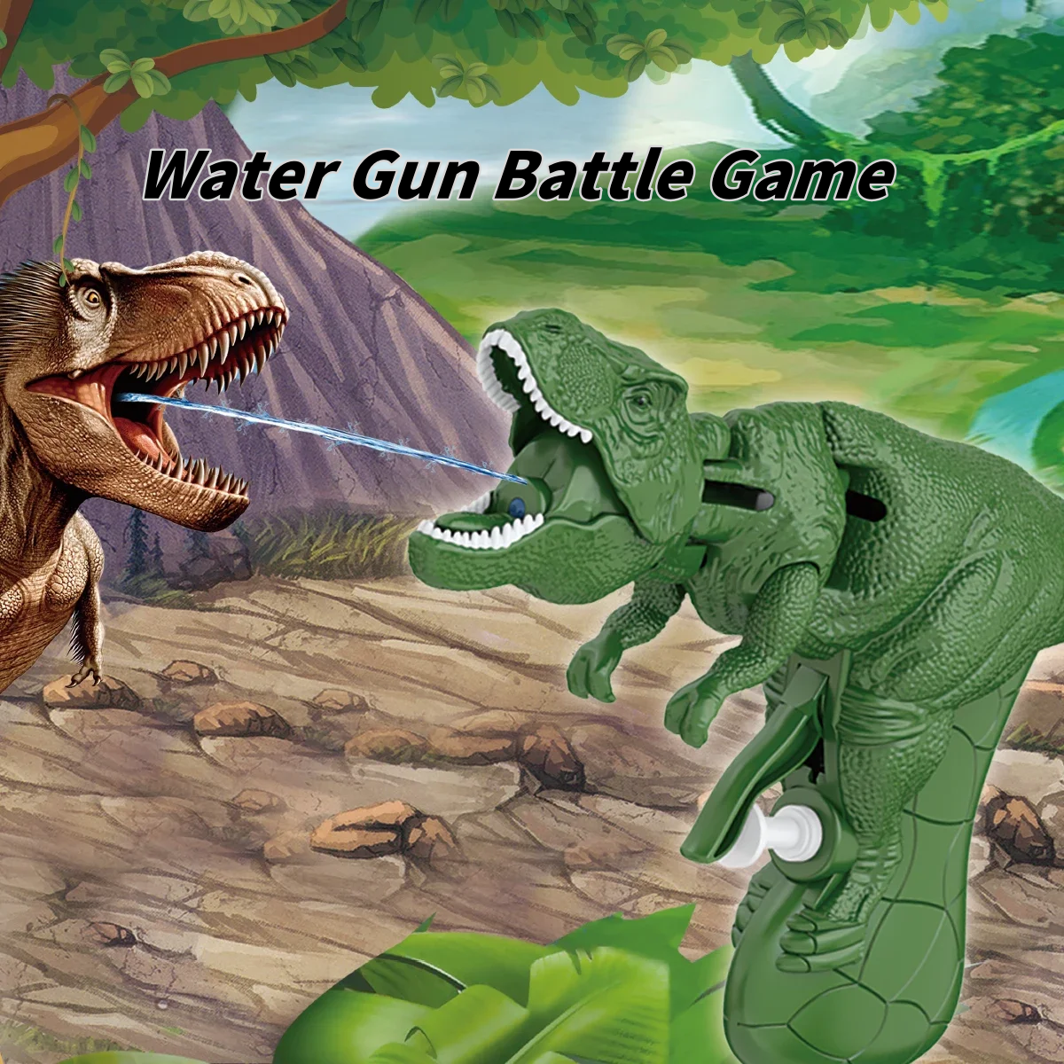 Dinosaur Water Gun Toy Mouth O - đánh giá và giá Kids Outdoor Park