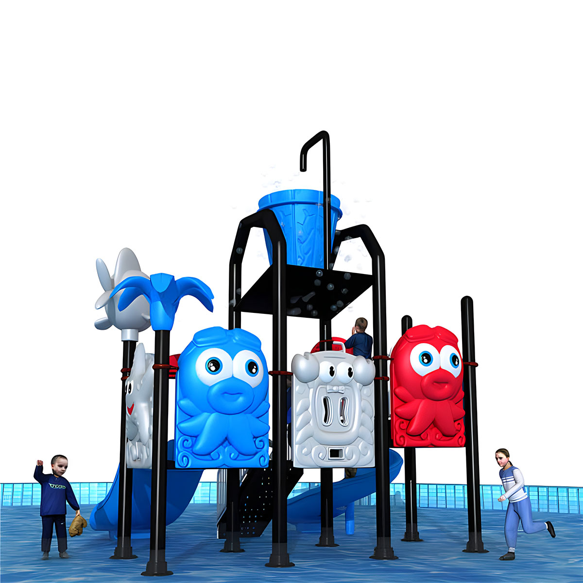 Commercial Aquatic Adventure K - đánh giá và giá Kids Outdoor Adventure Park