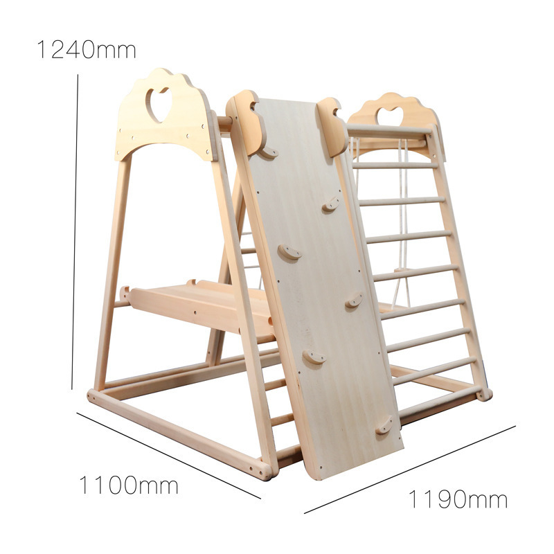 Jungle Gym Kids Outdoor Wooden - đánh giá và giá Kids Outdoor Jungle Gym With Slide