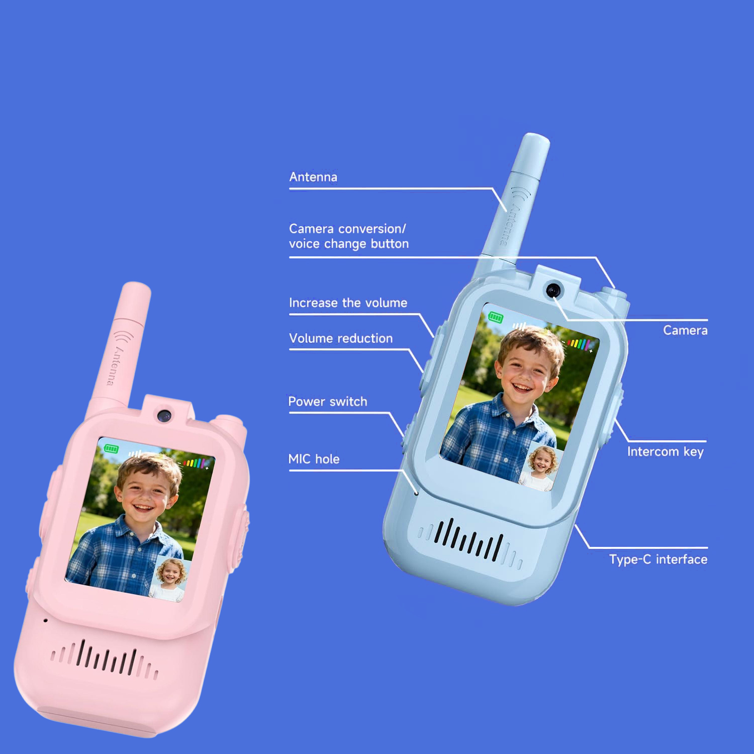 Children's 2-Pack Video Walkie - đánh giá và giá Kids Outdoor Voices