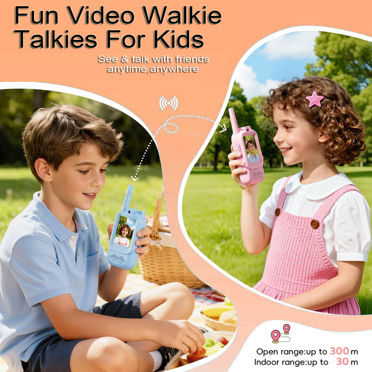 Children's 2-Pack Video Walkie - đánh giá và giá Kids Outdoor Voices