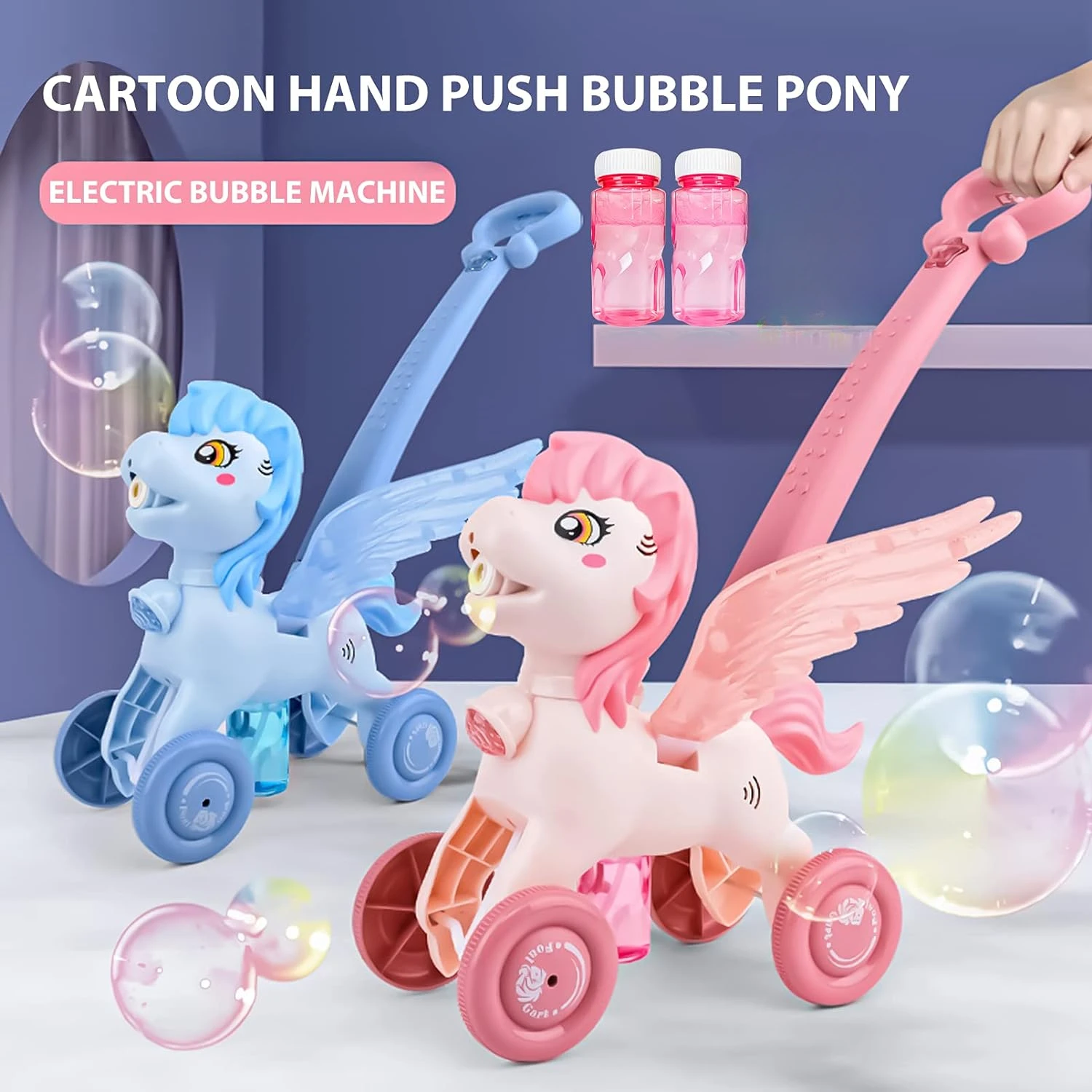 Pony Bubble Machine for Kids A - đánh giá và giá Kids Outdoor Lawn Mower