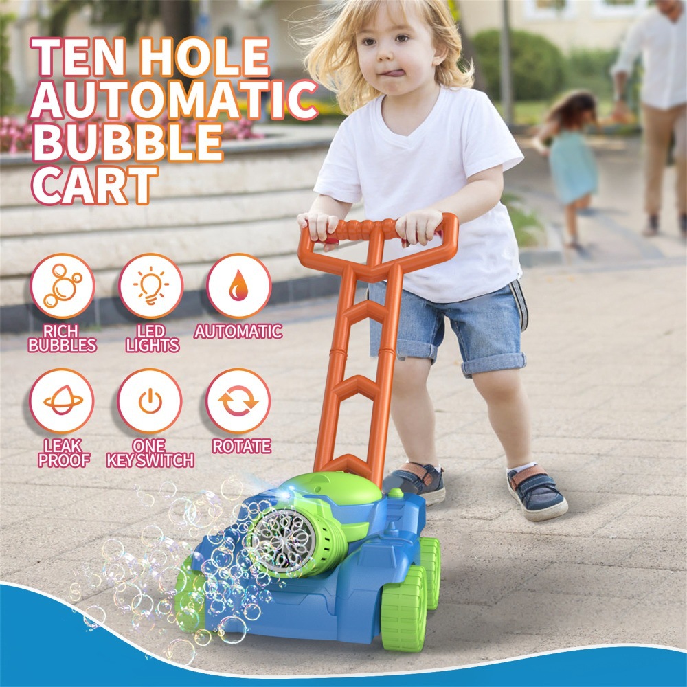 Tank Trolley Automatic Bubble  - đánh giá và giá Kids Outdoor Lawn Mower