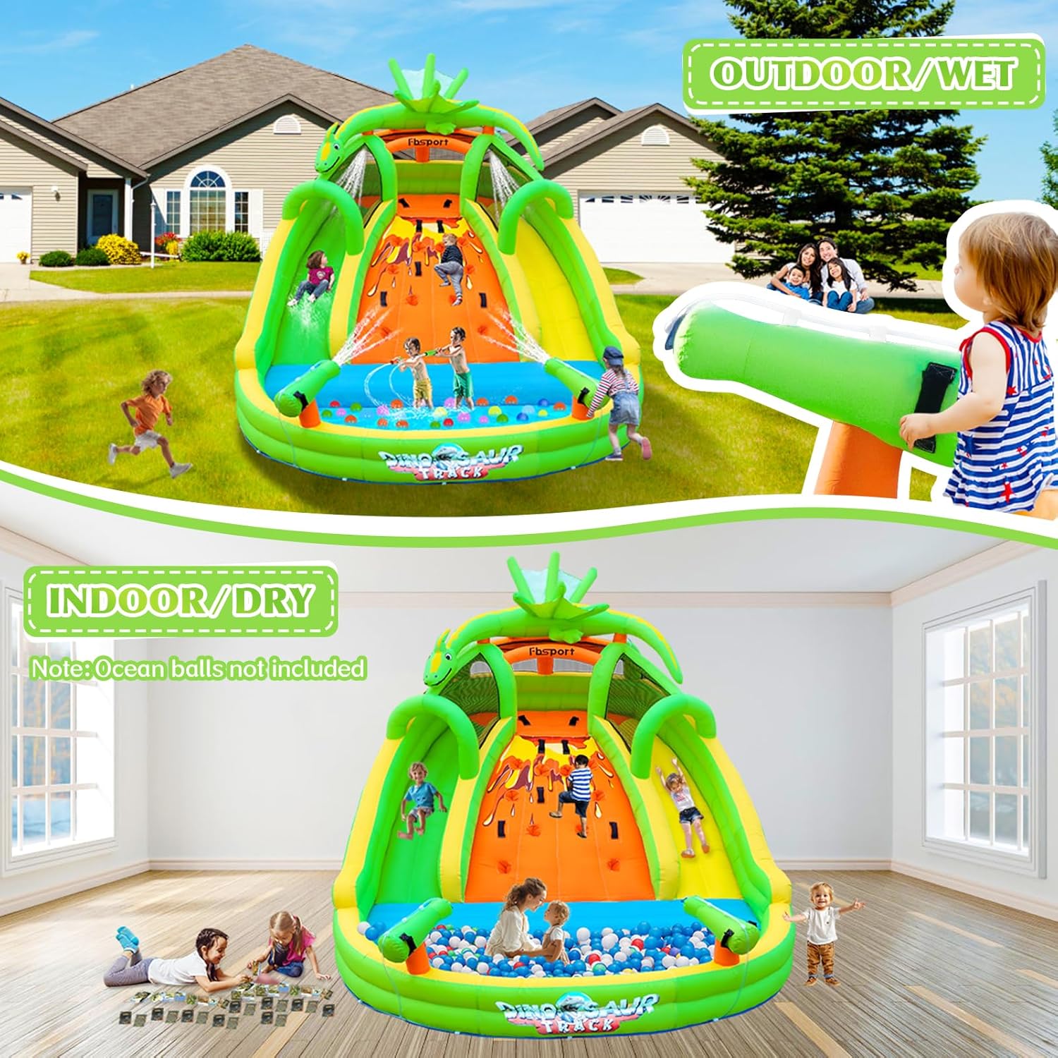 Kids Inflatable Bounce House w - đánh giá và giá Kids Outdoor House
