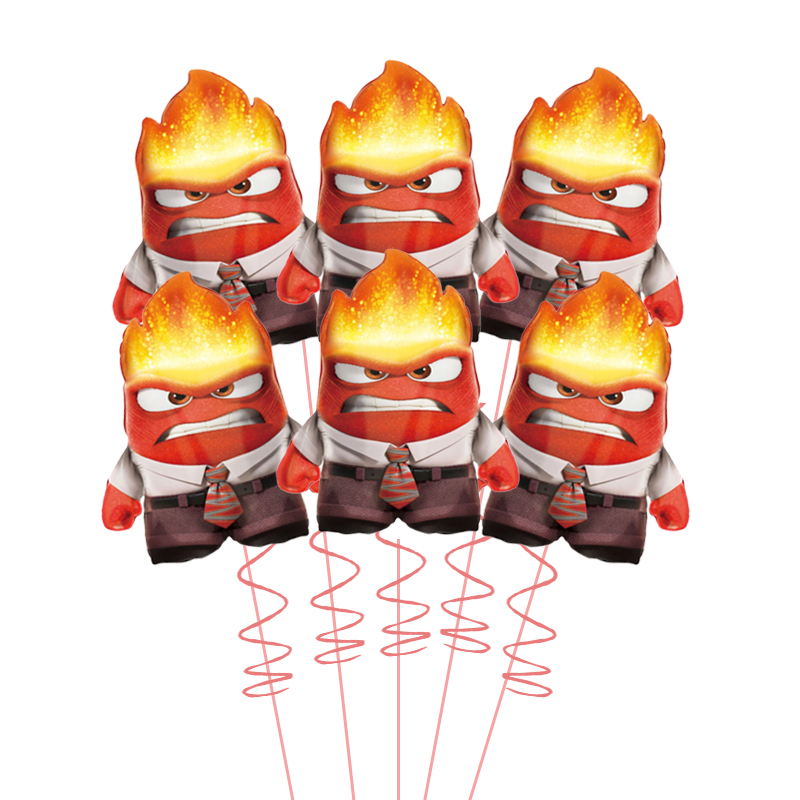 6pcs Hot Inside Out2 Balloons  - đánh giá và giá Kids Outdoor Easter Toys