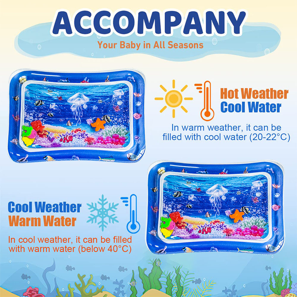 1pc Inflatable PVC Playing Mat - đánh giá và giá Kids Outdoor Water Play Table