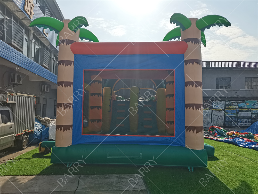 Hot Sale Small Jungle Inflatab - đánh giá và giá Kids Outdoor Treehouse