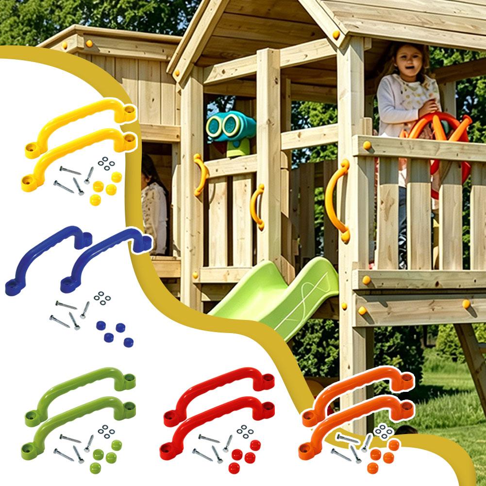 Playground Safety Handles For  - đánh giá và giá Kids Outdoor Treehouse