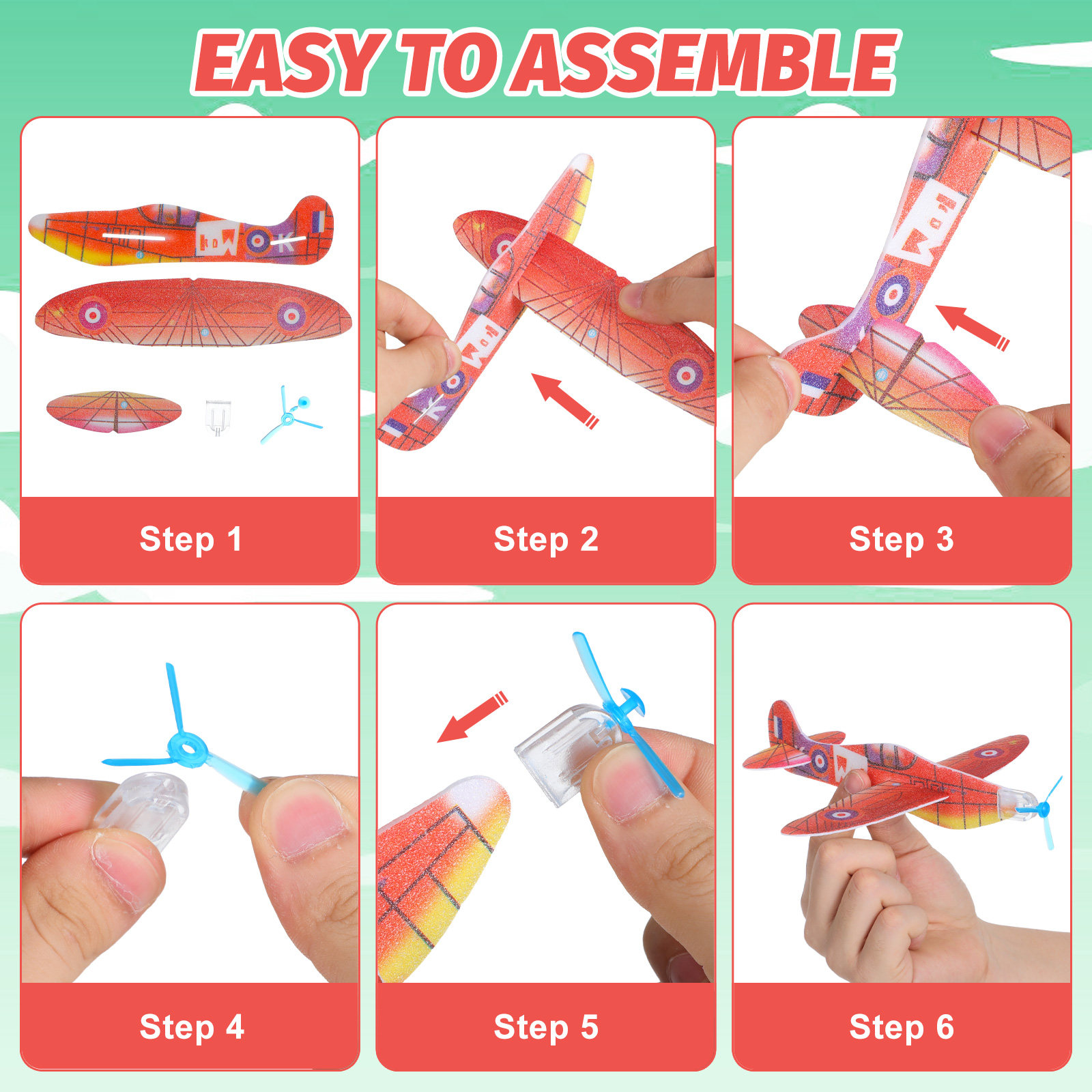 36Pcs Foam Airplane Models Hig - đánh giá và giá Kids Outdoor Gifts