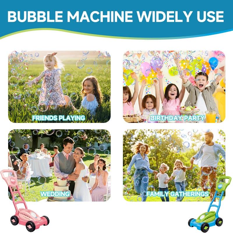 Cart Bubble Machine LAWN MOWER - đánh giá và giá Kids Outdoor Lawn Mower