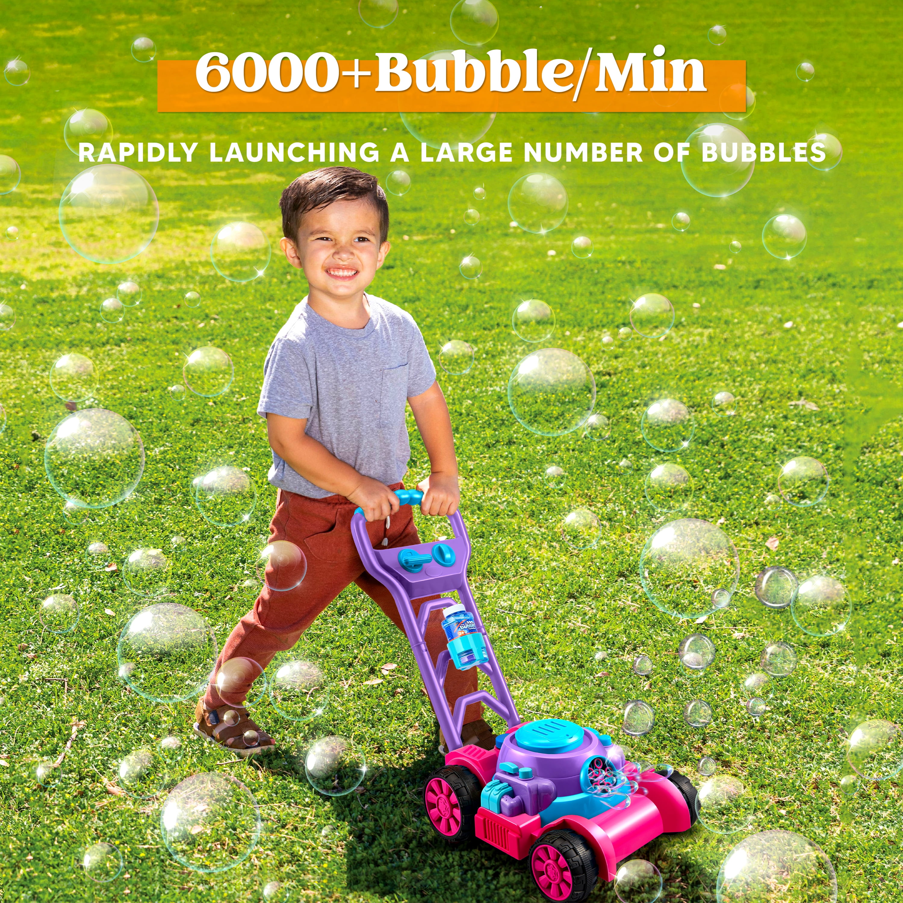 JOYFY Bubble Lawn Mower Bubble - đánh giá và giá Kids Outdoor Lawn Mower