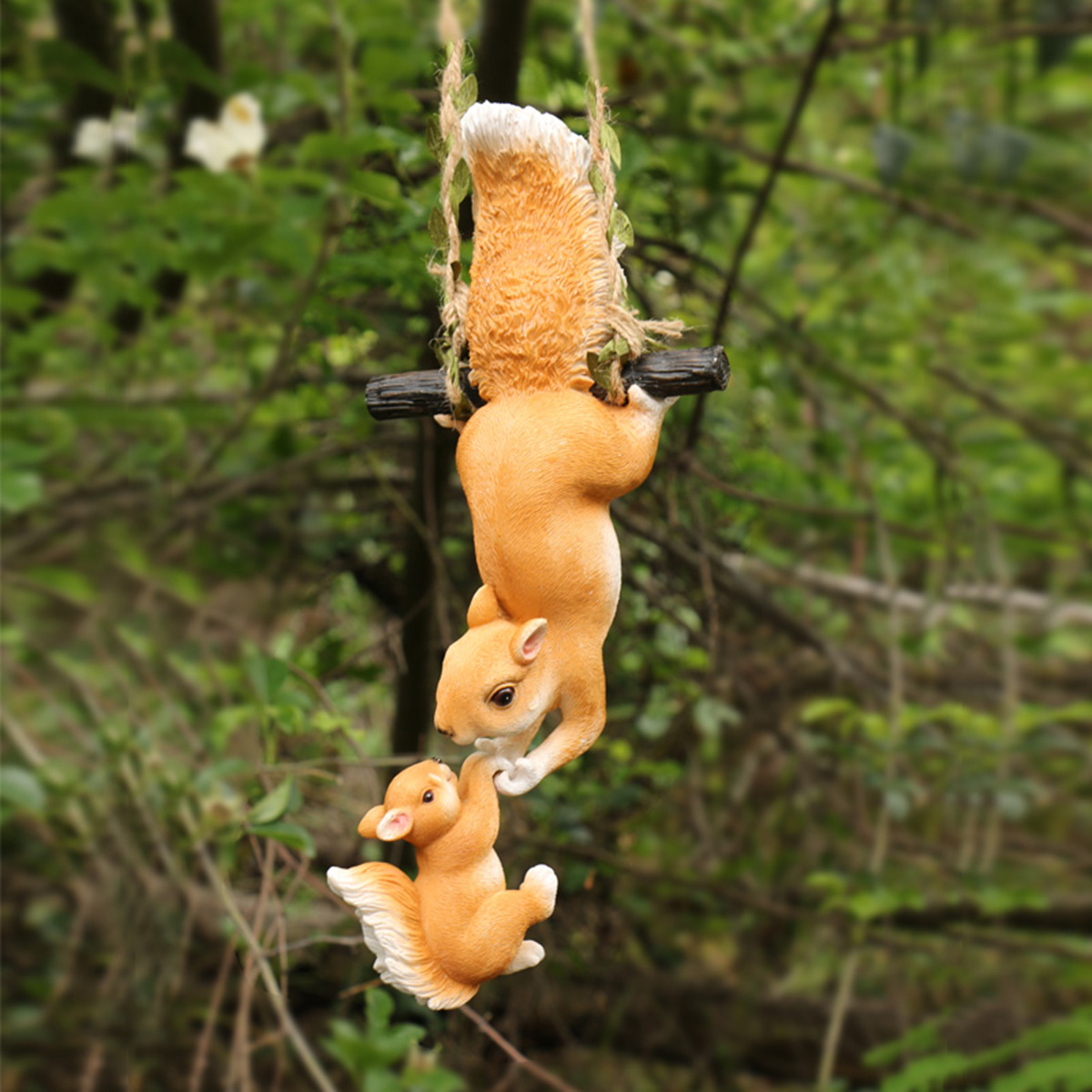 Mother Child Squirrel Resin Ha - đánh giá và giá Kids Outdoor Swing Set