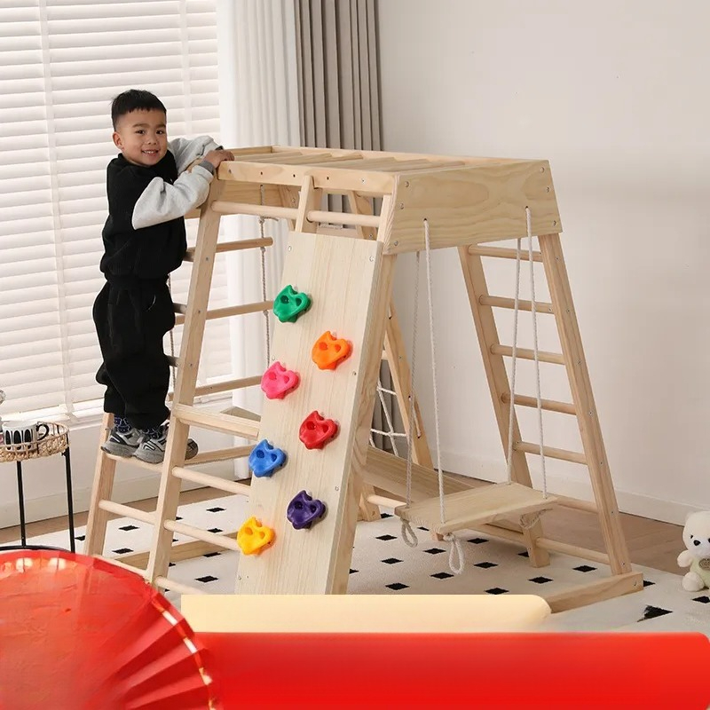 JMZ Wooden Jungle Gym Slide Cl - đánh giá và giá Kids Outdoor Jungle Gym With Slide