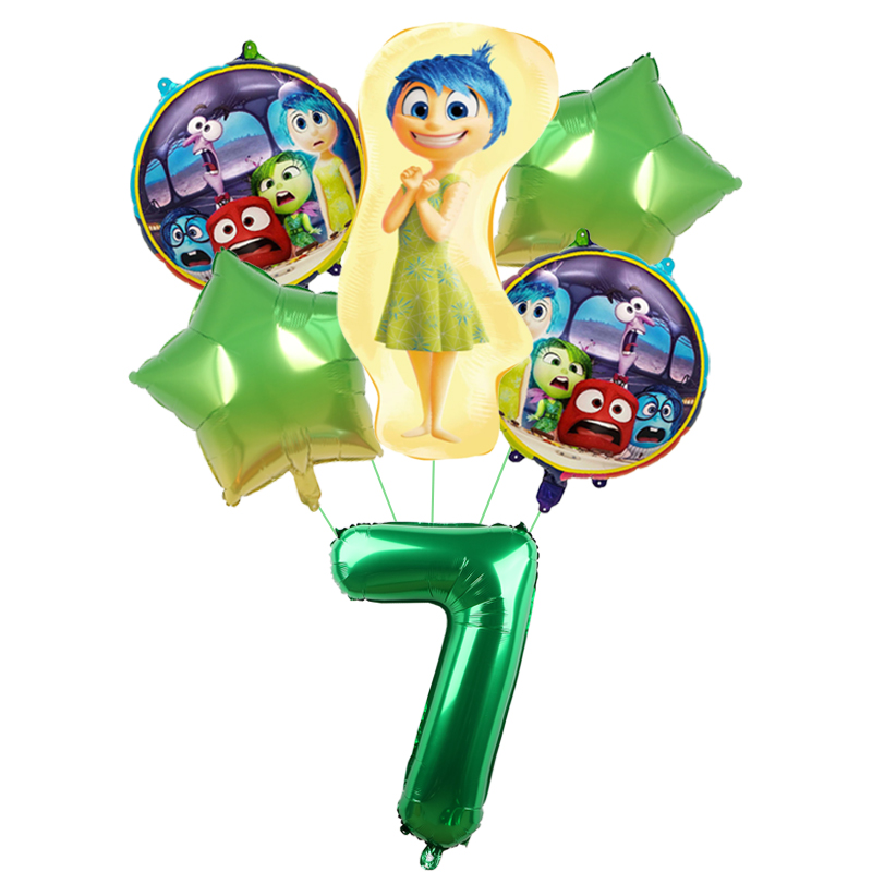 6pcs New Inside Out2 Balloons  - đánh giá và giá Kids Outdoor Easter Toys