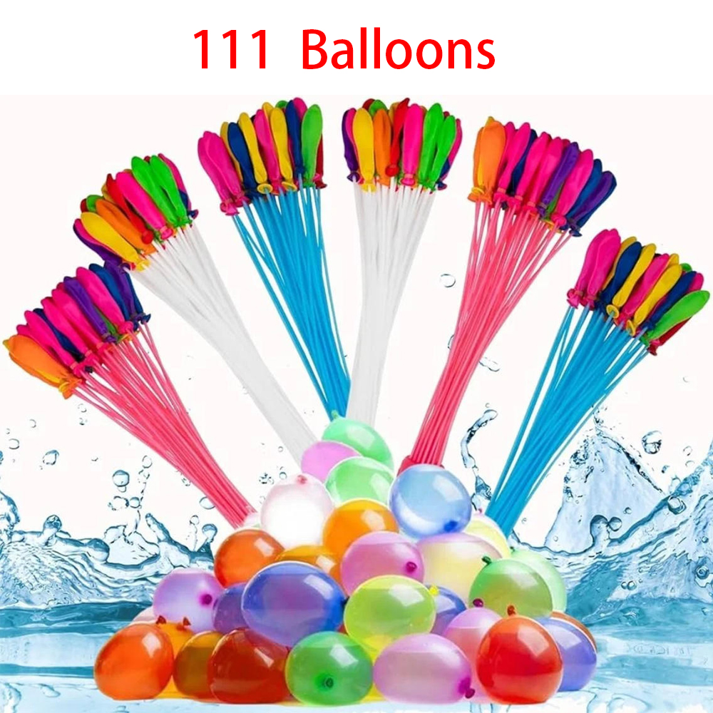 111 Pack Quick Fill Water Ball - đánh giá và giá Kids Outdoor Easter Toys