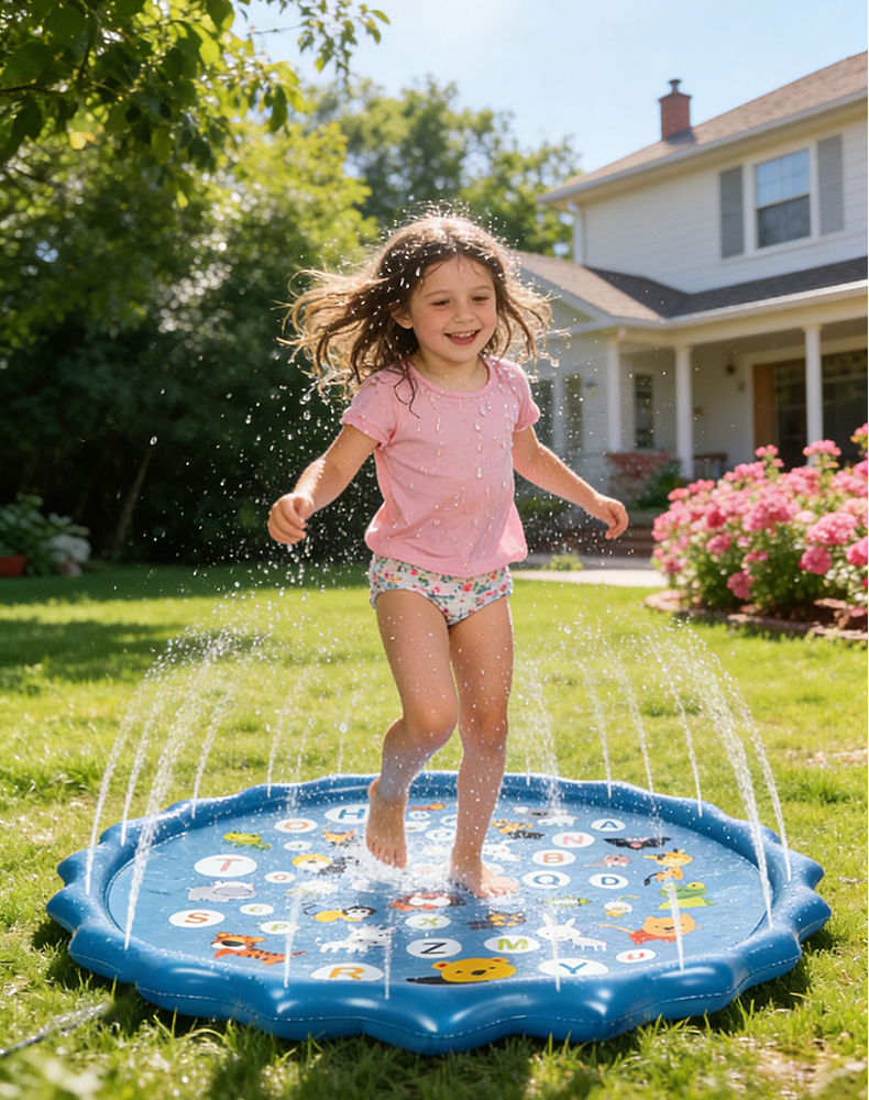 Alphabet Inflatable Water Spri - đánh giá và giá Kids Outdoor Water Sprinkler