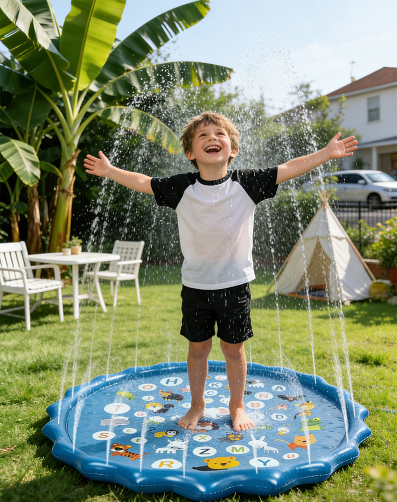 Alphabet Inflatable Water Spri - đánh giá và giá Kids Outdoor Water Sprinkler