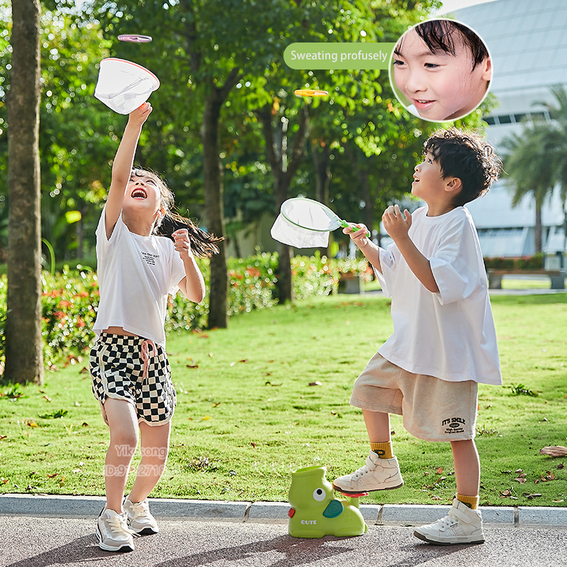 Flying Disc Air Rocket Launche - đánh giá và giá Kids Outdoor Jumping