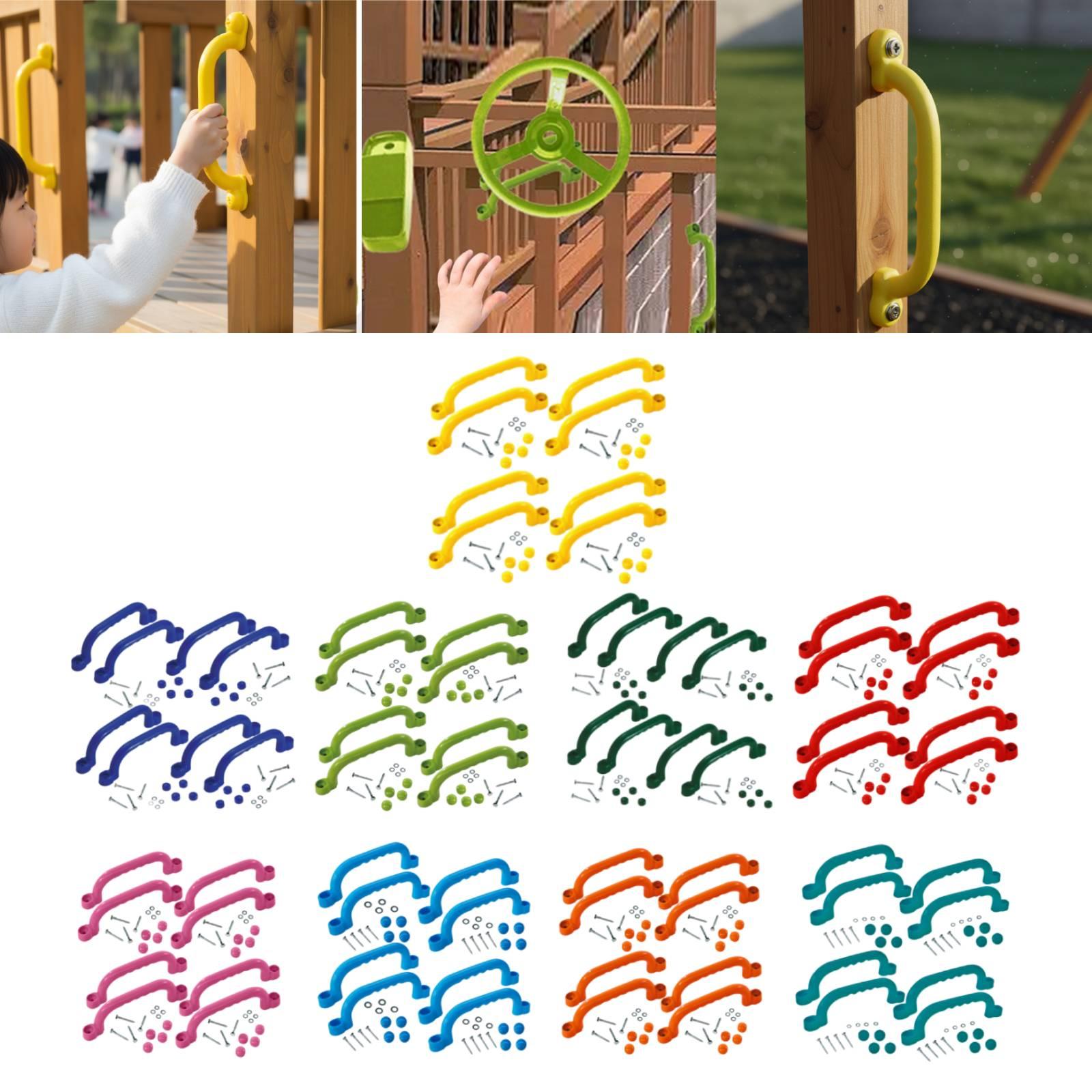 8 Pieces Climbing Handles Outd - đánh giá và giá Kids Outdoor Treehouse