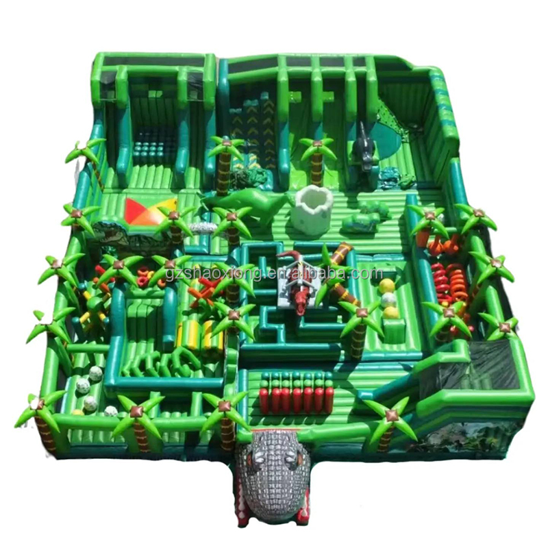 Adventure Inflatable Park Larg - đánh giá và giá Kids Outdoor Adventure Park