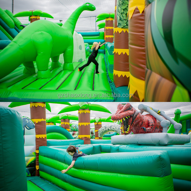 Adventure Inflatable Park Larg - đánh giá và giá Kids Outdoor Adventure Park