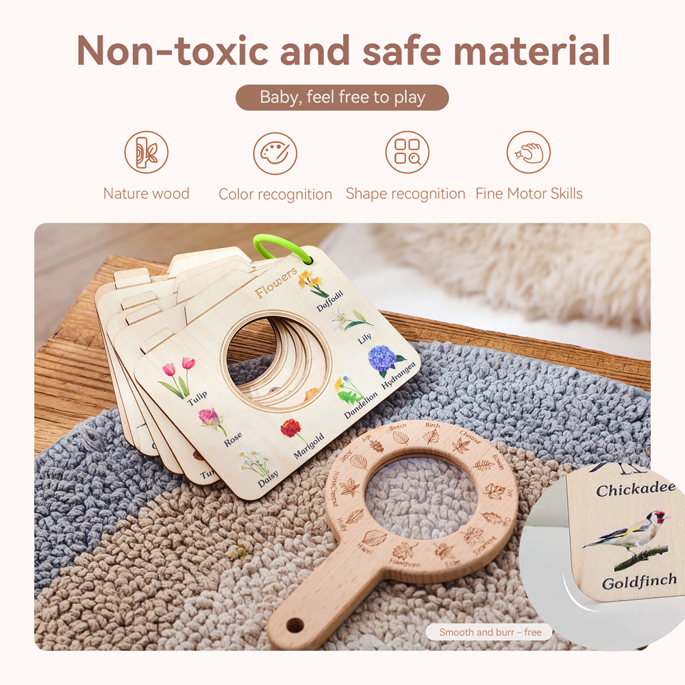 Wooden Magnifying Glass and Ca - đánh giá và giá Kids Outdoor Kit