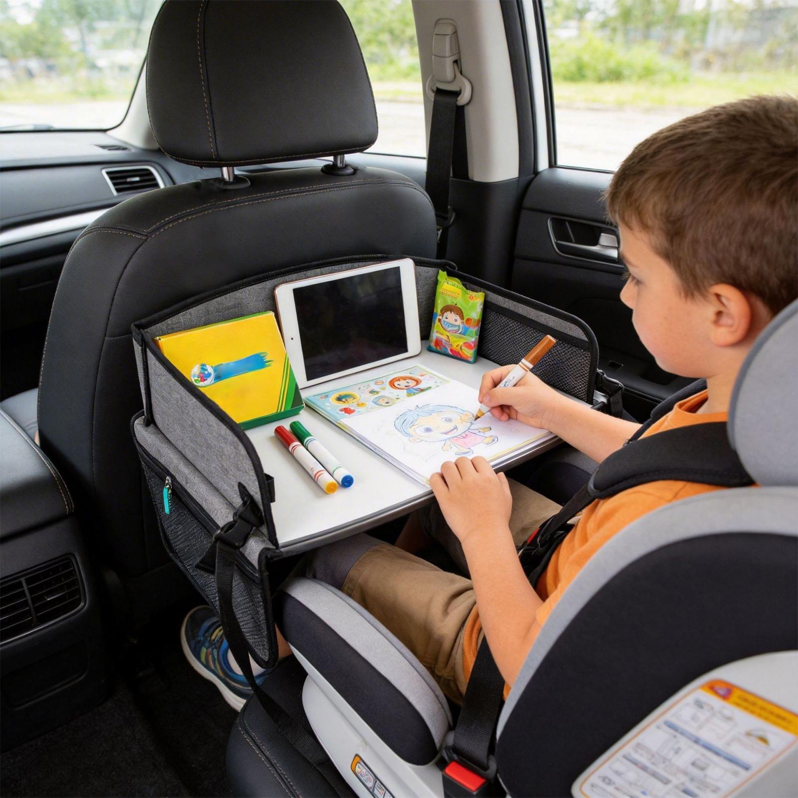 Kids Travel Tray With Pocket F - đánh giá và giá Kids Outdoor Car