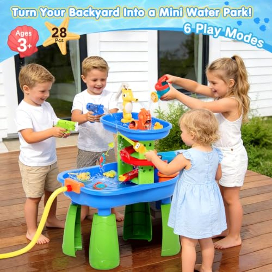 Outdoor water table for kids 3 - đánh giá và giá Kids Outdoor Water Play Table