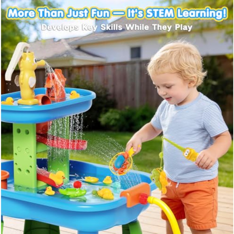 Outdoor water table for kids 3 - đánh giá và giá Kids Outdoor Water Play Table