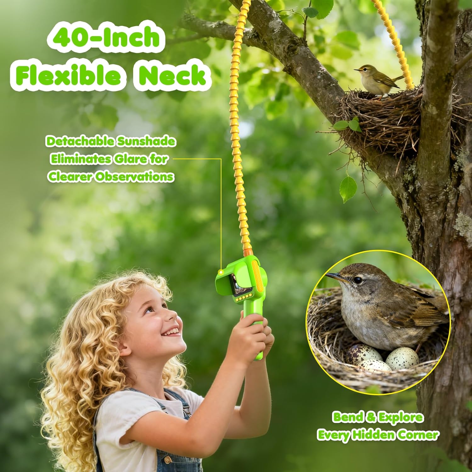 Endoscope for Kids, Borescope  - đánh giá và giá Kids Outdoor Kit
