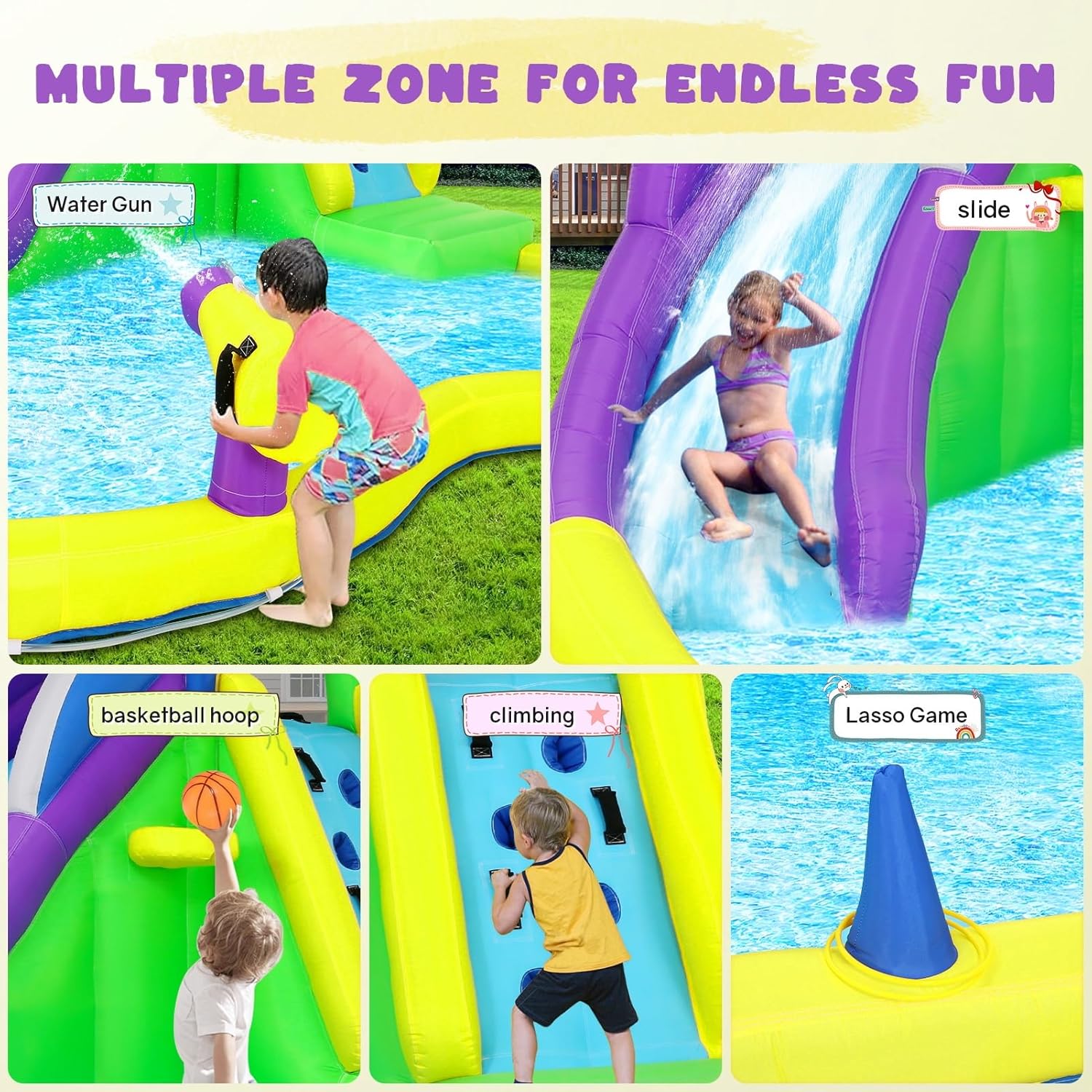 13x14FT Inflatable Bounce Hous - đánh giá và giá Kids Outdoor House