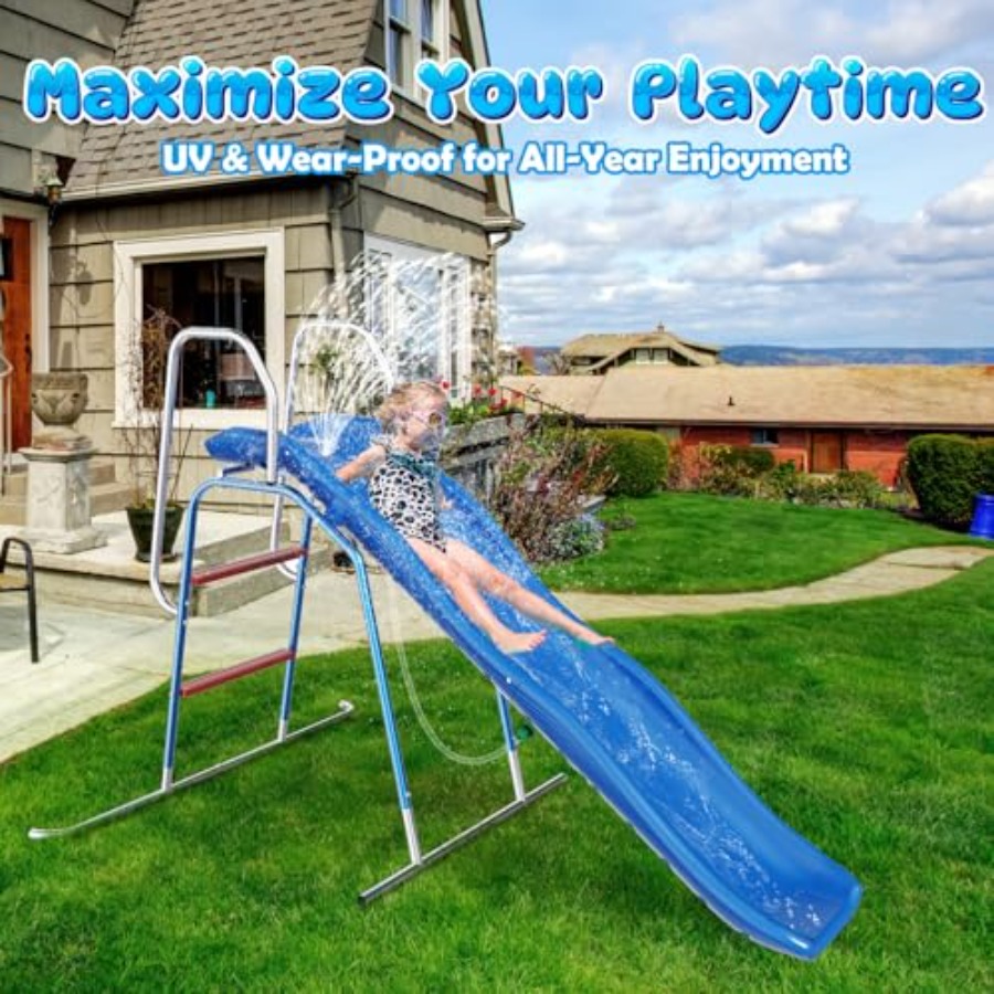 Backyard water slide for kids, - đánh giá và giá Kids Outdoor Water Sprinkler