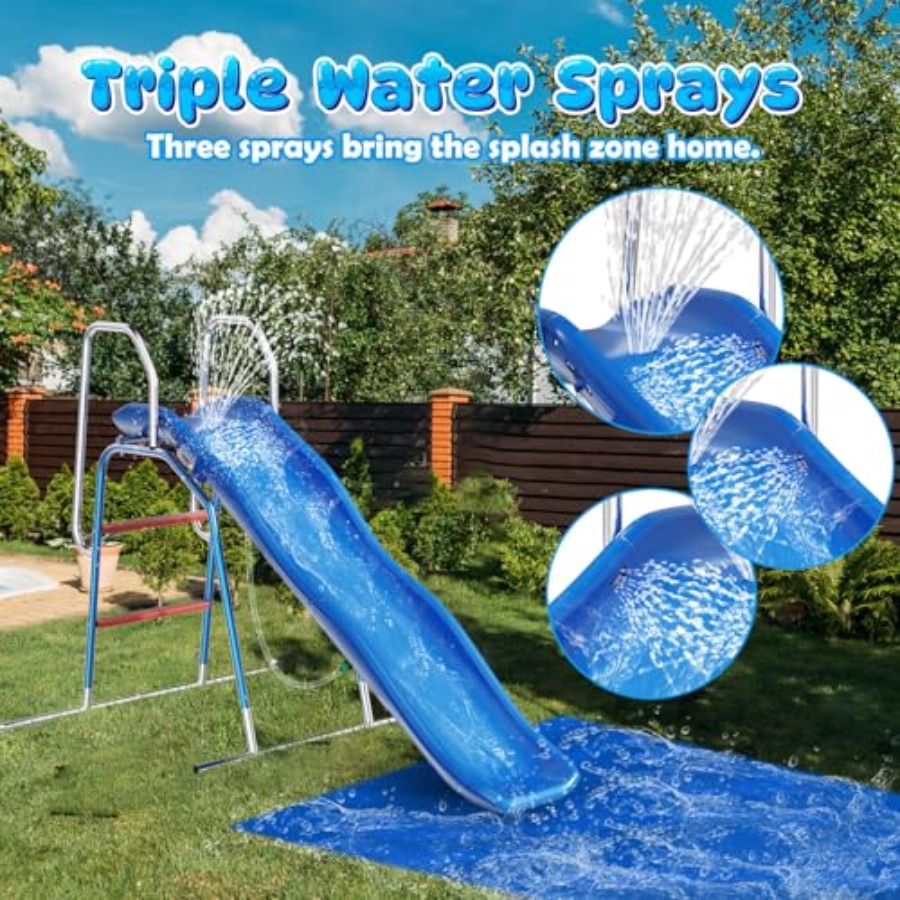 Backyard water slide for kids, - đánh giá và giá Kids Outdoor Water Sprinkler