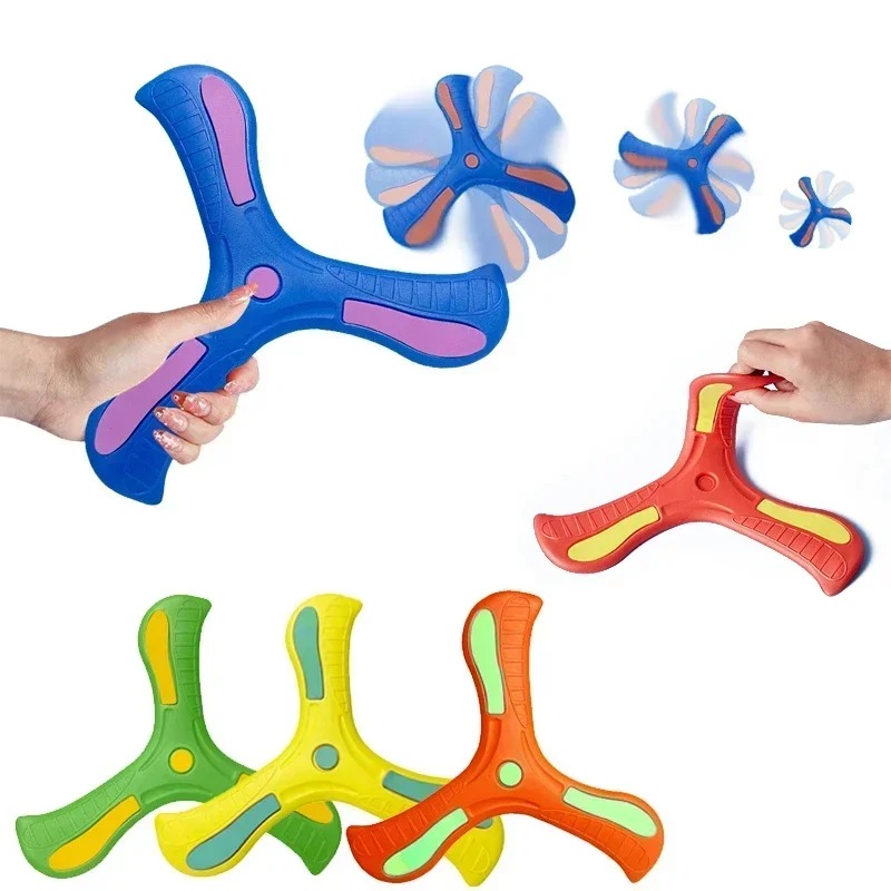 Children Boomerang Soft Three- - đánh giá và giá Kids Outdoor Gifts