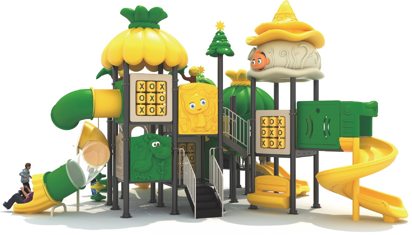 Forest Theme Garden Outdoor Pl - đánh giá và giá Kids Outdoor Jungle Gym With Slide