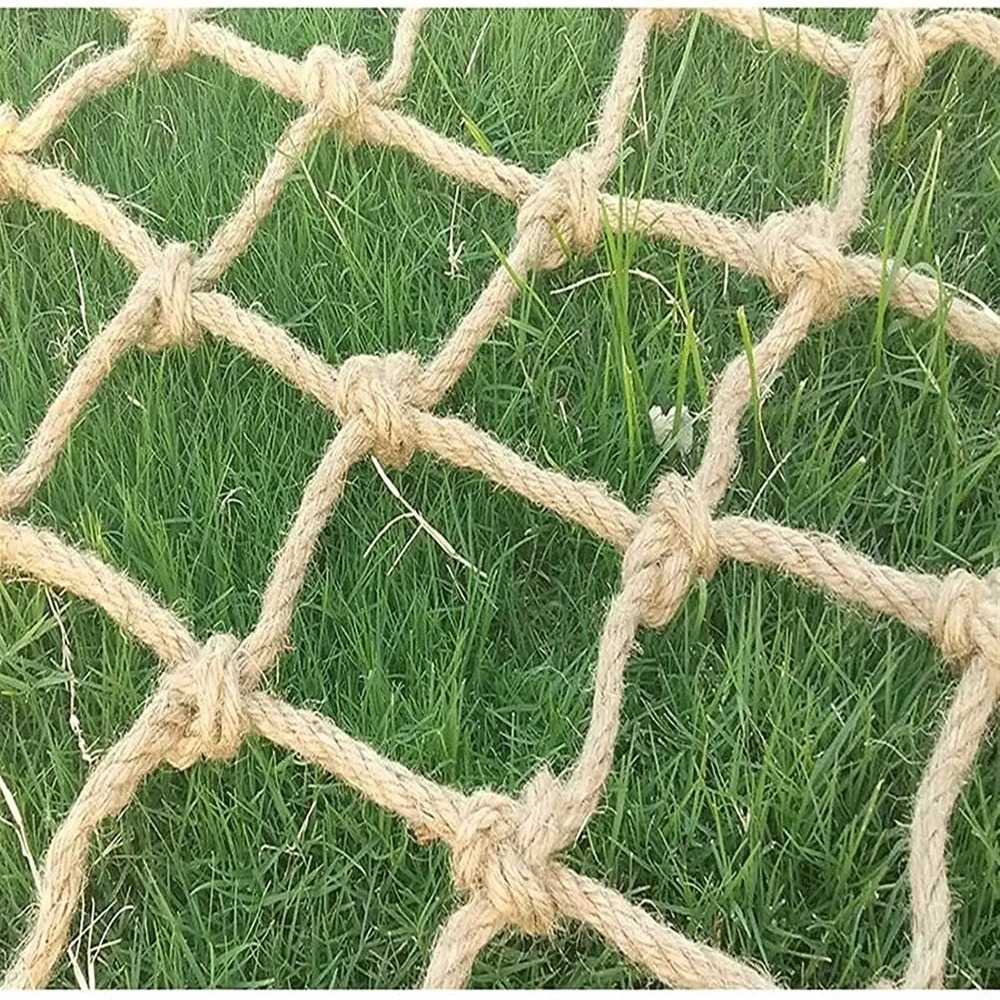 Hemp Rope Climbing Net Garden  - đánh giá và giá Kids Outdoor Net