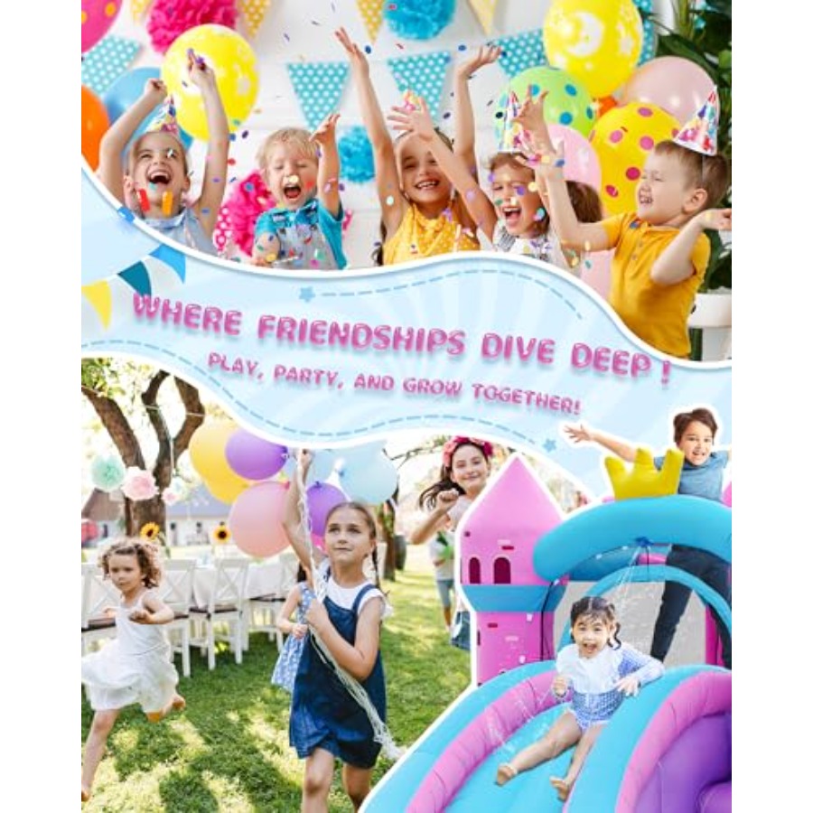 Backyard inflatable waterslide - đánh giá và giá Kids Outdoor House