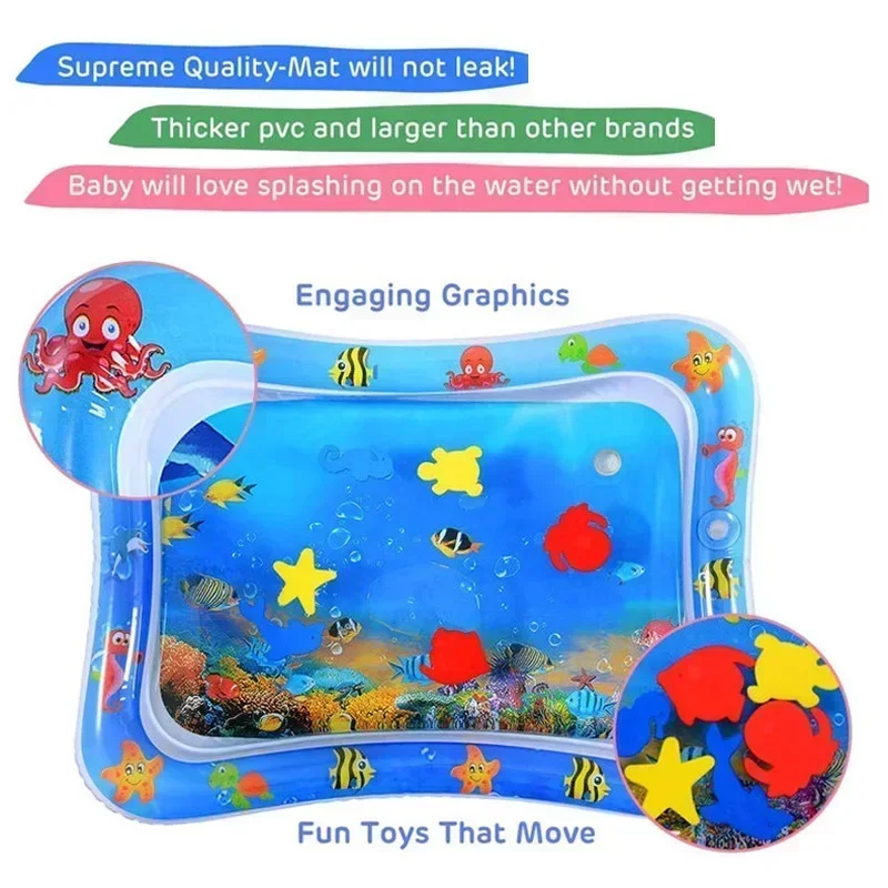 Baby Water Play Mat PVC Inflat - đánh giá và giá Kids Outdoor Water Play Table