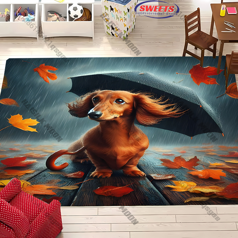 Cute Christmas Gift Funny Dog  - đánh giá và giá Kids Outdoor Umbrella