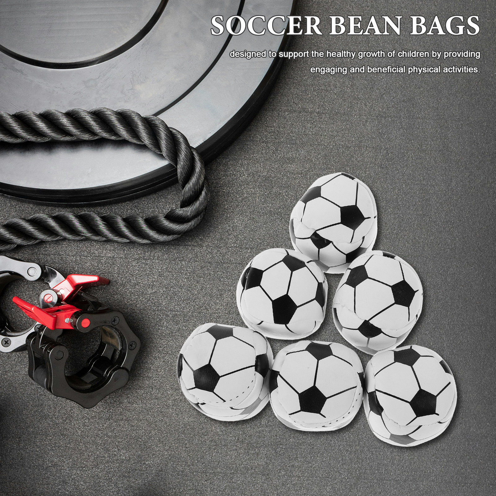 6Pcs Soccer Bean Bags Handmade - đánh giá và giá Outdoor Games For Kids